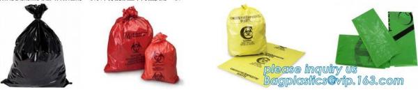 Polyethylene disposal asbestos waste bags, Asbestos trash bags, construction bag, builder bag, sand bags, brick bags, pa