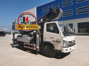 China China Sign Bucket Trucks Factory JIUHE Light Bucket Truck 29m Traffic Bucket Truck For Sale on sale