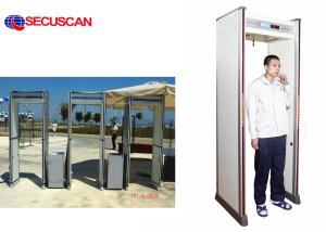 China Electronic Long Range Body Scanner Metal Detector Walk Through With Remote Controller on sale