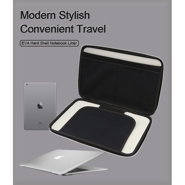 Shockproof Rubber Puller EVA Laptop Case With Shoulder Strap