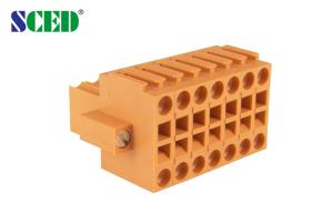 Wholesale Female Sockets Screwless Pluggable Terminal Block from china suppliers