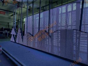 Wholesale Customizable Transparent LED Display Screen with 60Hz Frame Frequency and DIP/SMT Led Lamps from china suppliers