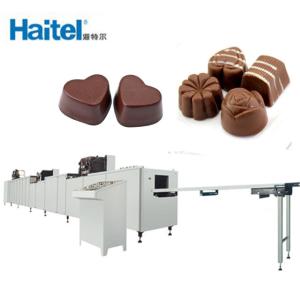 China Automatic Depositing Chocolate Bar Making Machine 250kg/H on sale