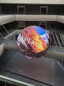 China Advertising Flexible LED Display Screen P10 Spherical Led Display 1R1G1B on sale