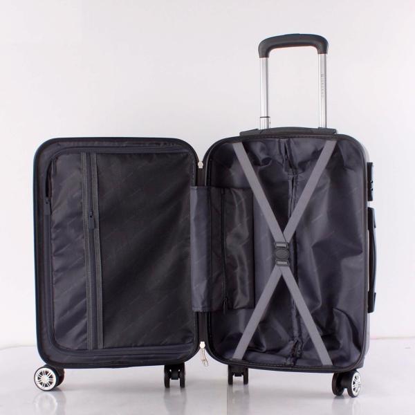 20" ODM ABS Carry On Trolley Luggage With Push Button