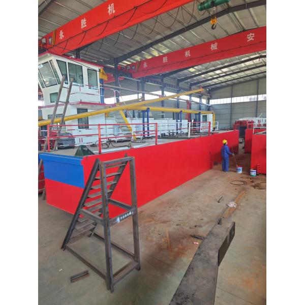 Working Capacity 500 Cbm/H Driven Diesel Engine Customizable Cutter Suction Sand Dredger
