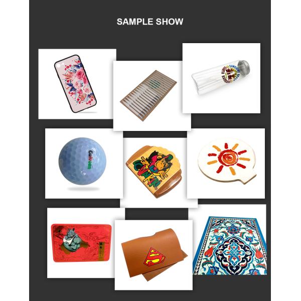 High Performance UV Flatbed Printing Machine Printing On Wood Printer