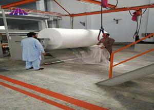 China 1600mm Automatic Non Woven Making Machine Stably Single Beam on sale