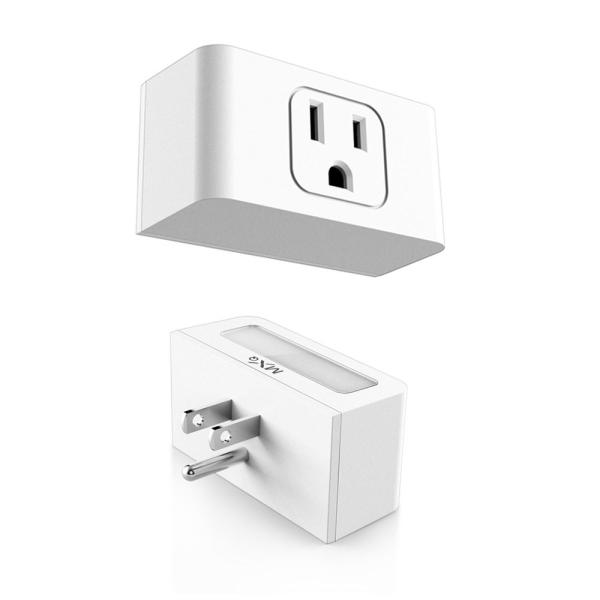 Quality Residential Wifi Smart Socket , White Wireless Plug Socket Work With Alexa for sale