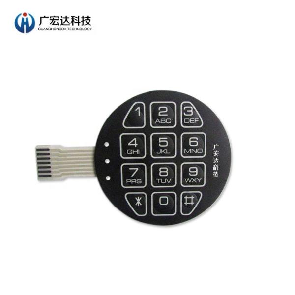 Quality Keyboard Membrane Push Button Switch , Membrane Panel Switch OEM Service for sale