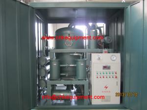 Wholesale Power Transformer Oil Purifier machine with vacuum system from china suppliers