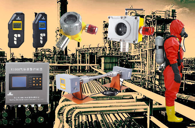 8 Channel Fixed Gas Detector Host Stationary Gas Alarm Monitor