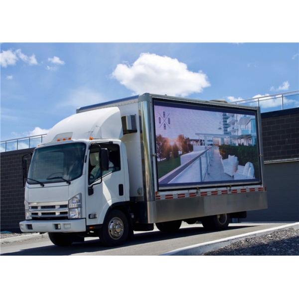 P16mm Mobile Truck LED Display For For Outdoor Events Static Constant Current Driving