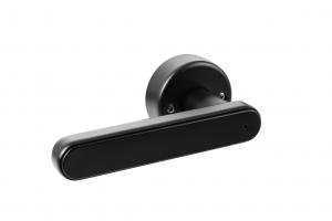 Wholesale TT Lock APP Fingerprint Lock Bluetooth Smart Lock Digital Electronic Lock Keyless Door Lock Handle Zinc Black Handle from china suppliers