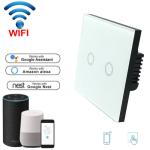 Wireless Wifi Touch switch 220v Wall Light Switch EU standard home automation