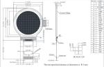 1.18 Inch Round OLED Display Panel 128x128 SPI I2C Small Oled Screen SSD1302 BOE