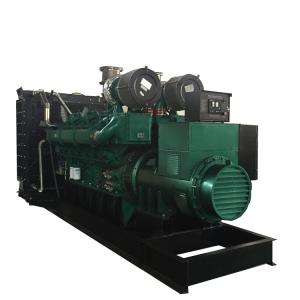 China 50Hz 400V 1mw Power Diesel Generator Turbocharged AC 3 Phase DG Set on sale