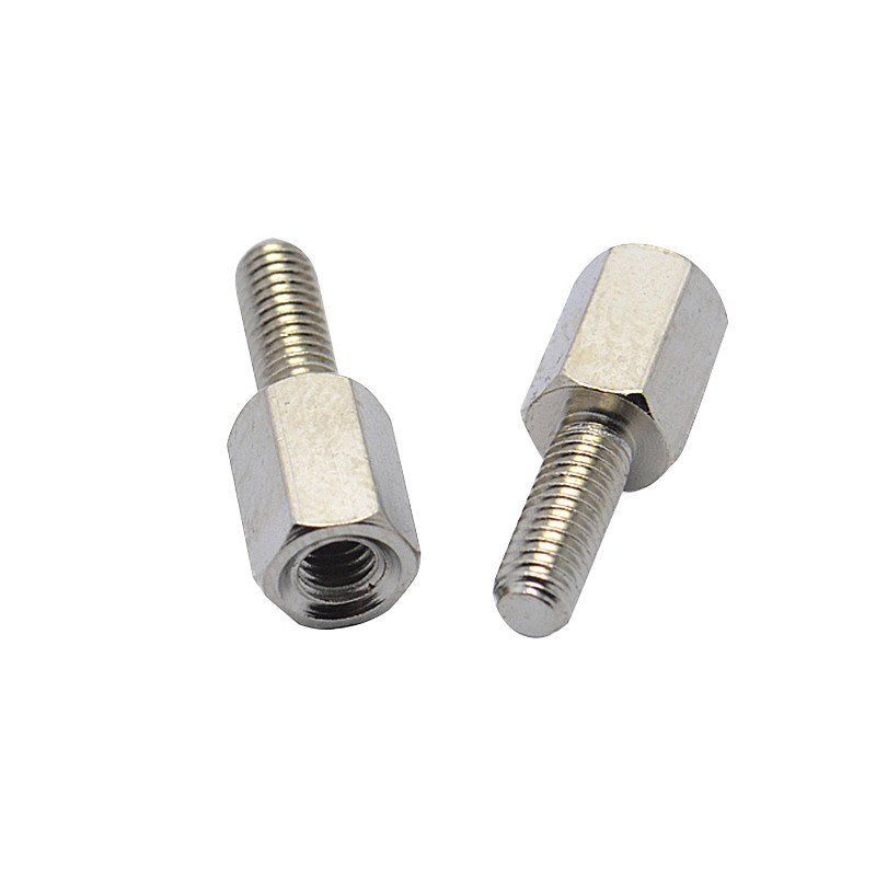Nickel-Plated Iron Standoff Screws Iron Nickel-Plated Chassis Connecting Screws