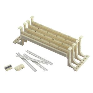 Wholesale 100 Pairs 110 Terminal Block Wall Mounted Wiring Block Patch Panel For Telecommunication from china suppliers
