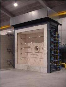 EN1363 Durable Flammability Testing Equipment / Building Component Fire Test
