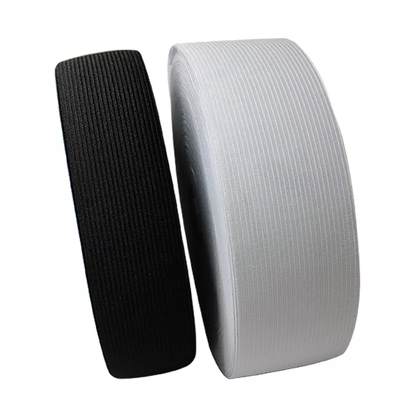 Intercolor Stripe Polyester Webbing 3.1cm Pp Webbing Tape For Trousers Waist Band