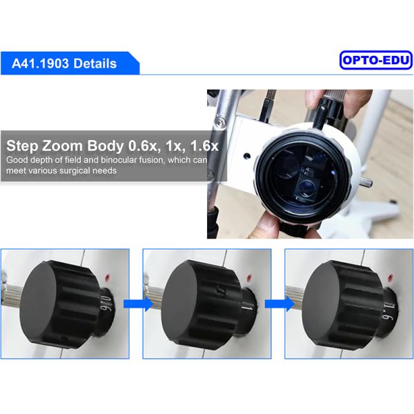 8x Eye Surgery Microscope A41.1903 50mm - 80mm Interpupillary Distance