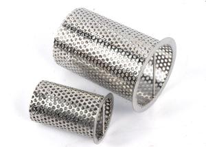Wholesale Customized Electrolytic Polishing Perforated Metal Pipe with Single or Double Punching Mesh and 0.5mm-20mm Hole Diameter from china suppliers
