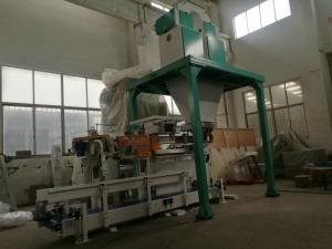 China Kraft Paper Auto Bagging Machine 0.6Mpa Big Pellets Packaging Line on sale