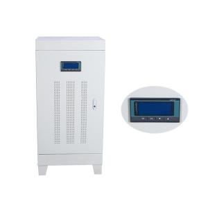 China Servo Motor AVR Voltage Stabilizer 75KVA 400V 420V 50Hz Three Phase Regulator on sale