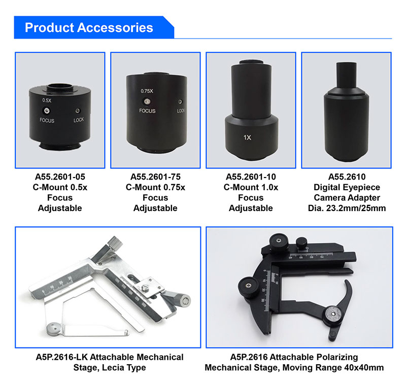 Trinocular Polarizing Light Microscope