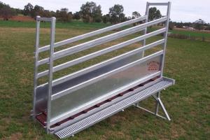 China Hot-dipped galvanized sheep Loading Ramp on sale
