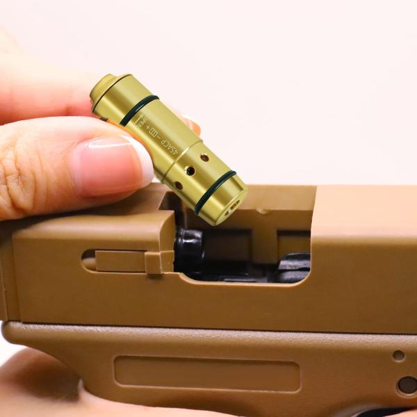 Red 650nm Tactical Training Laser Cartridge 45ACP Caliber Class IIIA