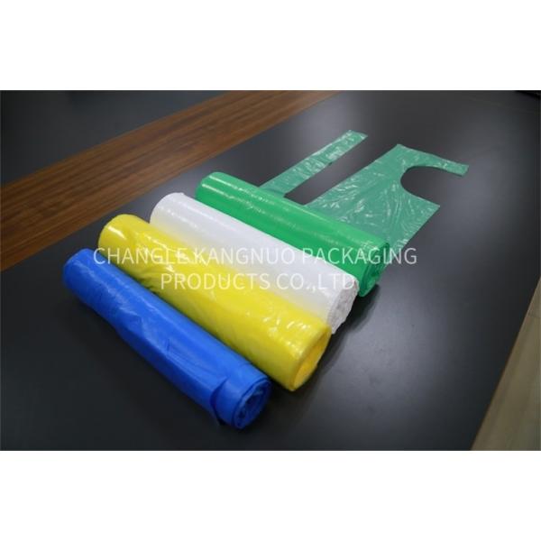 Flat Disposable Medical Aprons , Waterproof White Disposable Aprons Long Life