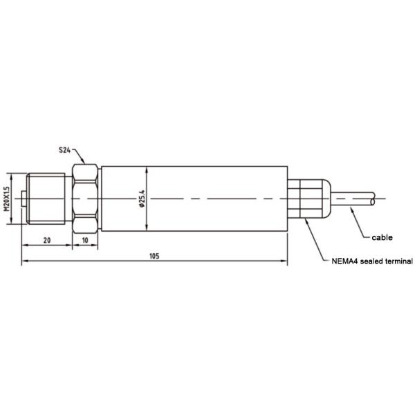 Anti Lightning High Sensitivity 5V 150MPa Miniature Pressure Sensor