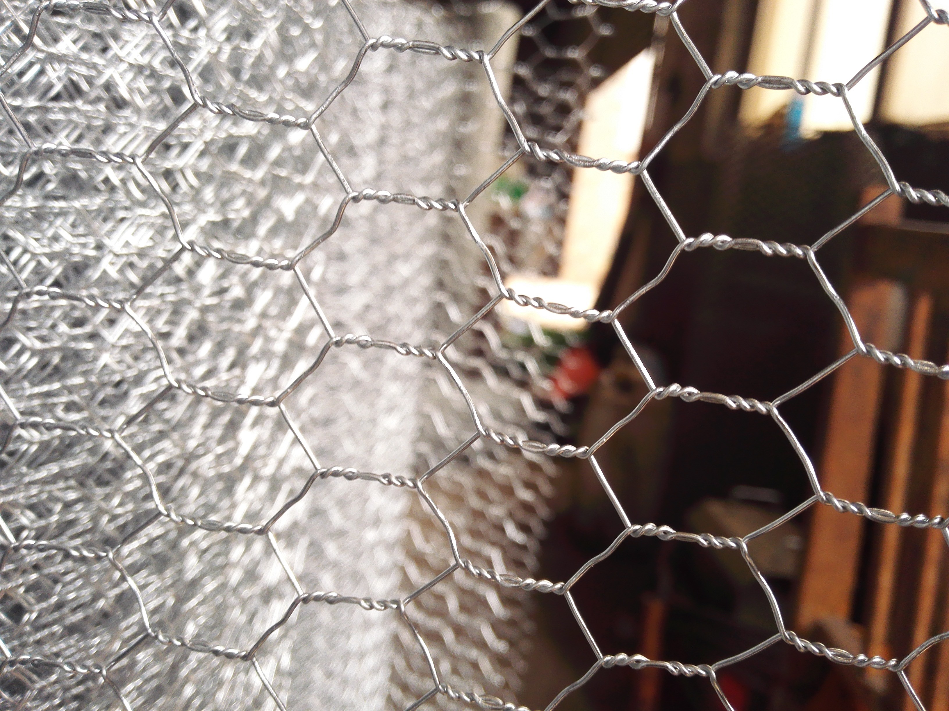0.5-2m Width Hexagonal Wire Mesh 2x1x1m Gabion Basket Size With Easy To Install