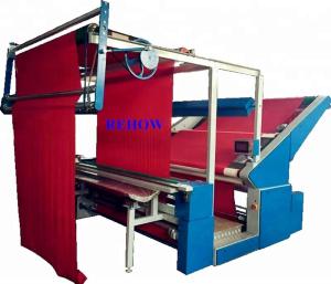 China Open Width Knitted Fabric Inspection Machine 3600*3000*2000mm With Tension Control on sale