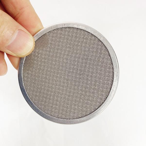 Custom Wire Mesh Filter Disc Framed / Leaf / Perforated / Pleated / Sintered Available