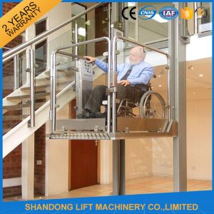 Electric Vertical Wheelchair Platform Lift with Inching Switch / Automatic