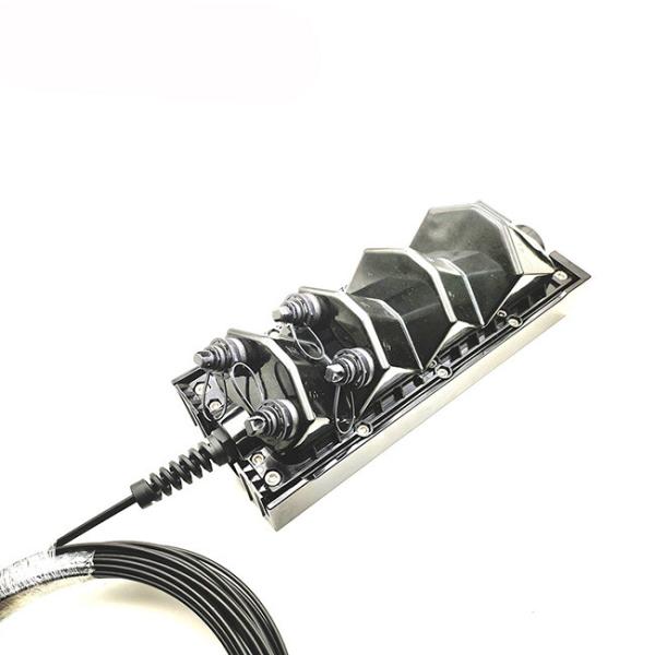 IP68 FTTA Patch Cord 4 Ports Connectorised Block Terminals Optitap Compatible SC Connectors