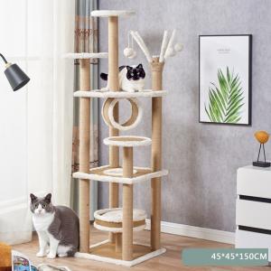 China Modern Luxury Cat Scratcher Sustainable Cat Trees Scratcher OEM ODM on sale