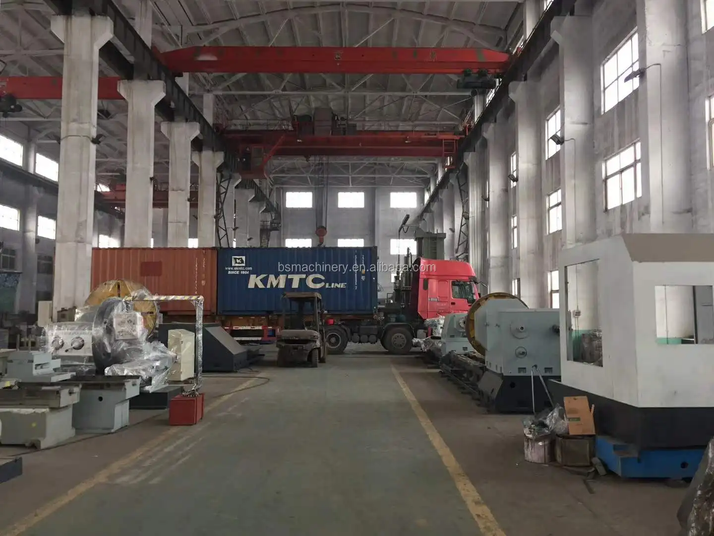 1250mm CK64125 Cnc Face Turning Lathe Flange Turning Machining