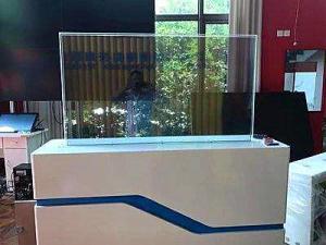 High Resolution Transparent OLED Display 1920*1080/3840*2160 For Option