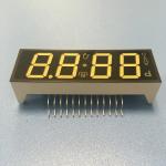 Ultra white customized 7 segment led display 4 digit for oven control