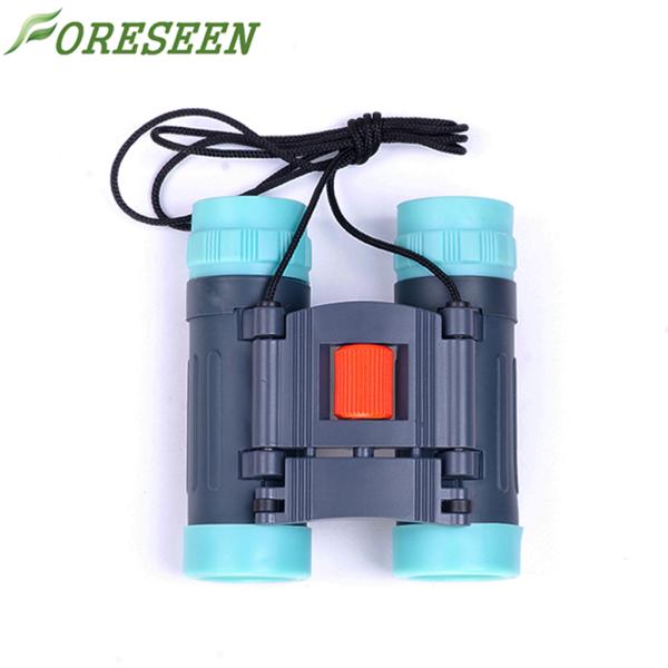 Rain Proof Kids Plastic Binoculars , Handwheel Focusing Youth Binoculars With Compass 8x21