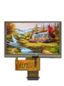 ST7262 LVDS Interface Display 5 Inch TFT LCD Display LVDS Capacitive Touch Panel