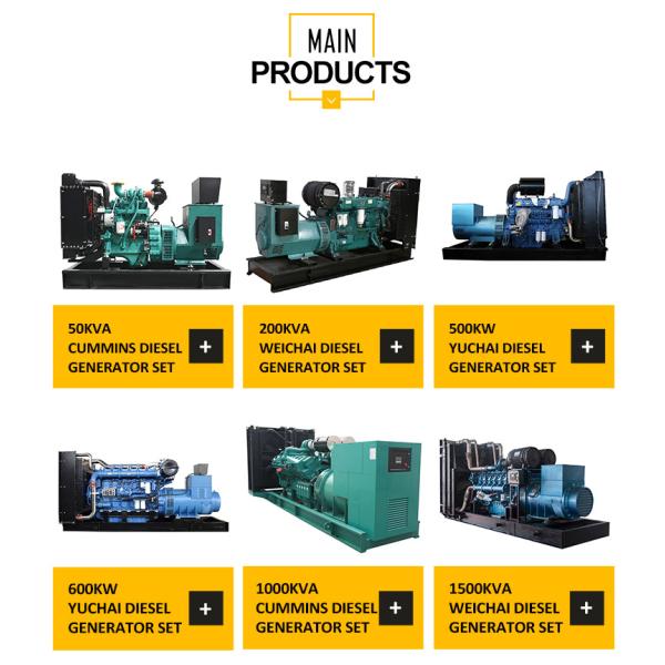 Compact and Powerful 30KVA Weichairui Diesel Generator Set for Emergency Power Supply