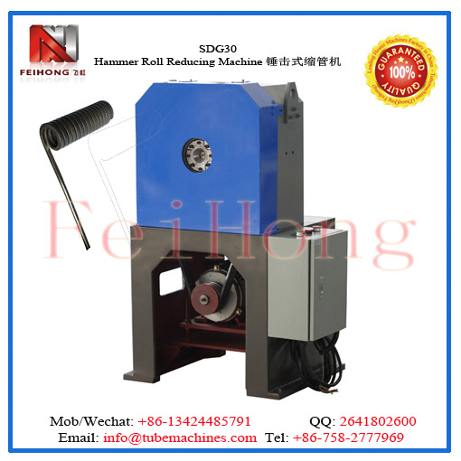 reducing machine for flat heater