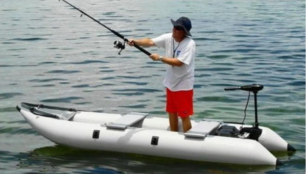 2 Person 0.9mm PVC Inflatable Sea Kayak For Eskimo Hunter , CE Certificate