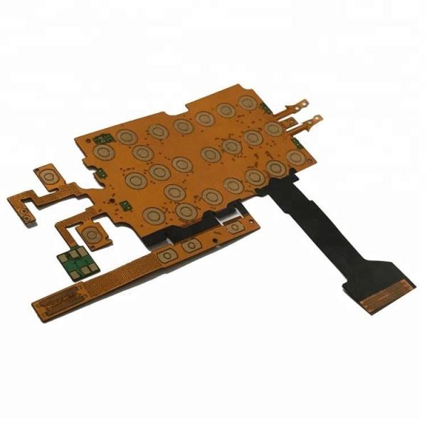 Quality Keypad Membrane Flexible Printed Circuit Board Single Sided FPC Polyimide PCB for sale