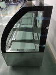 Curved Refrigerated Bakery Display Case Using Secop Compressor